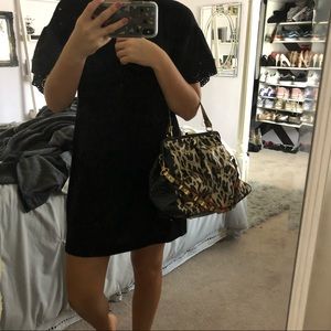 Betsy Johnson | leopard print purse